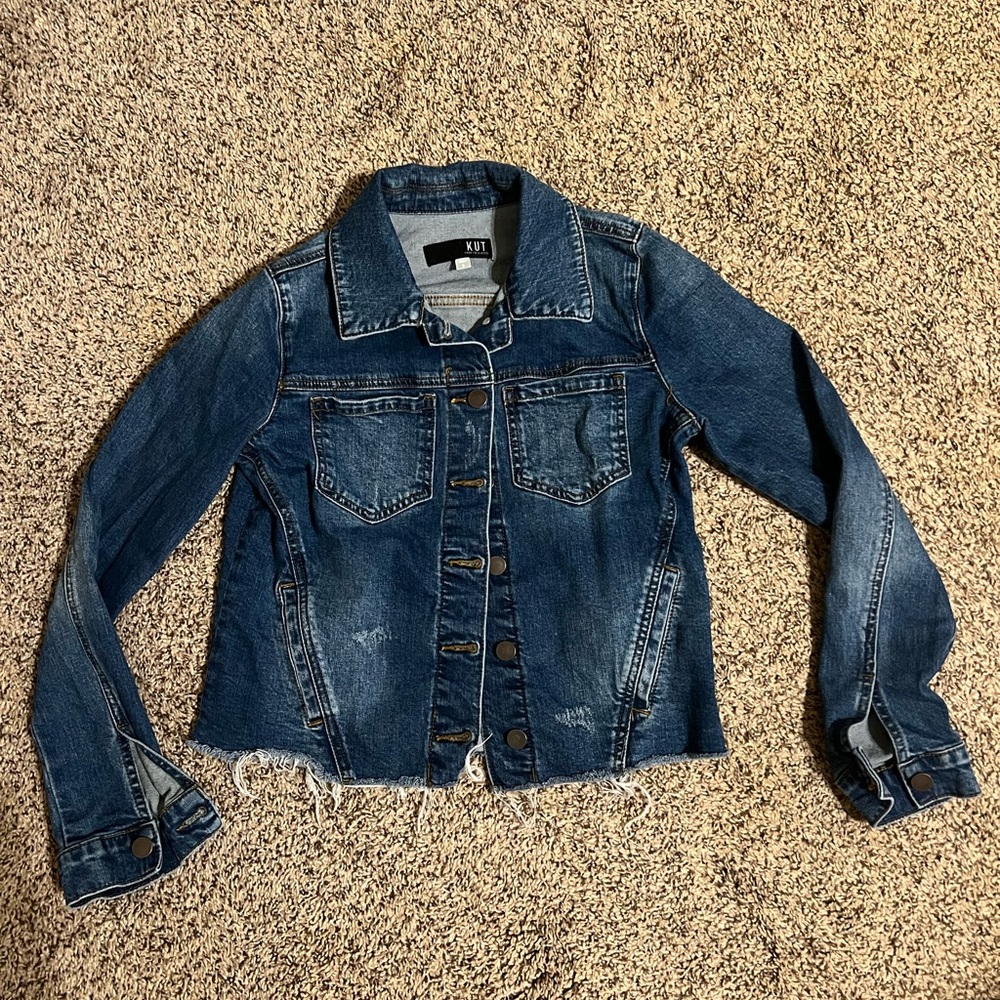 KUT from the kloth denim jacket Size Small